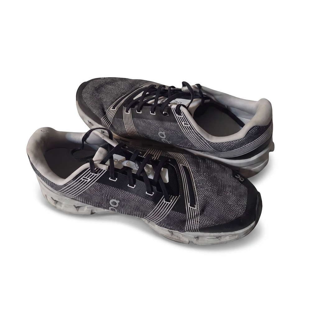 On Running Cloudgo Men 10 Grey Black Running Sneakers On Cloud